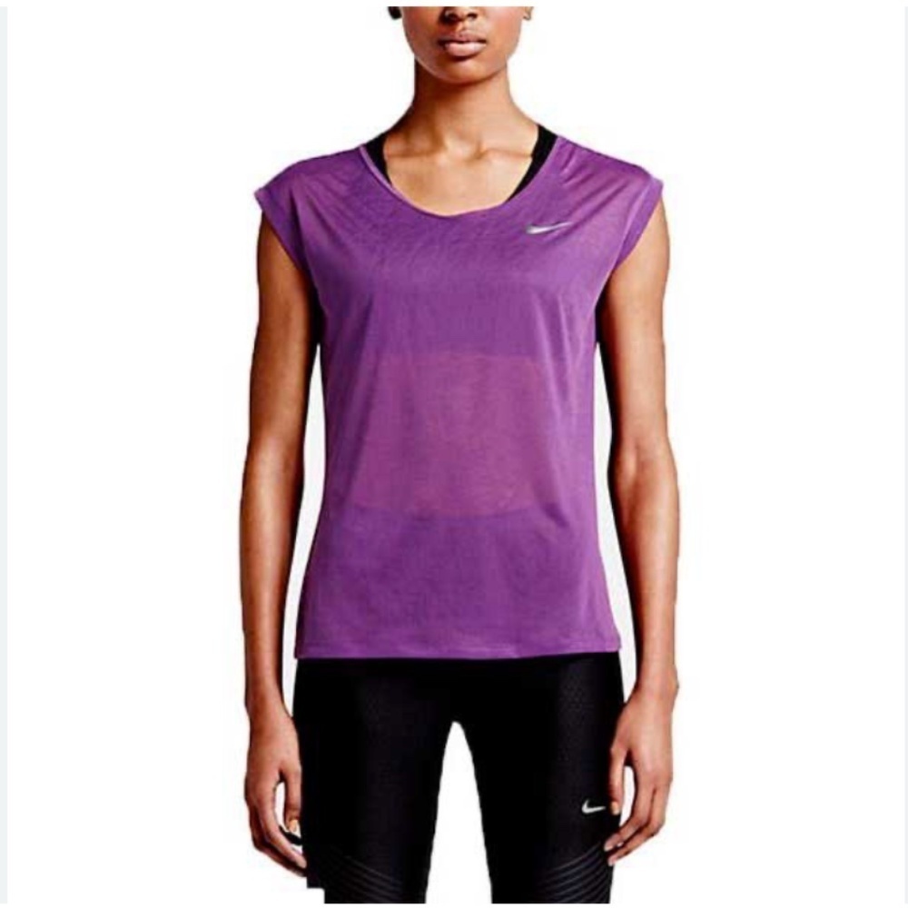 Nike Touch Cool Breeze Top Mulberry XL LIKE NEW!